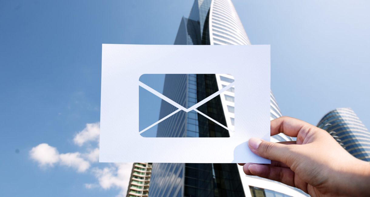 Email network communication perforated paper letter
